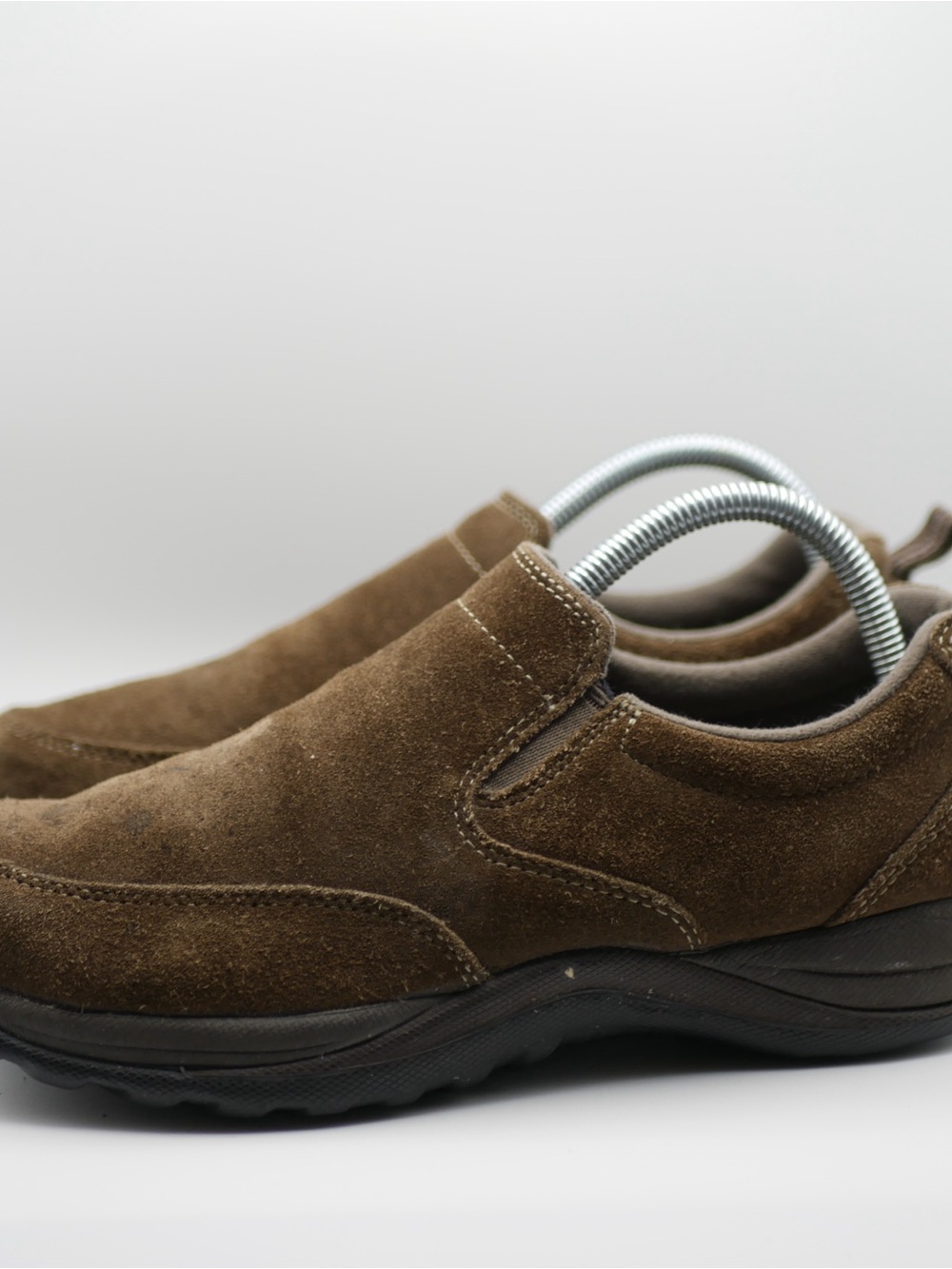 L.L. Bean Women's Brown Suede Slip-On Loafers 8.5W
